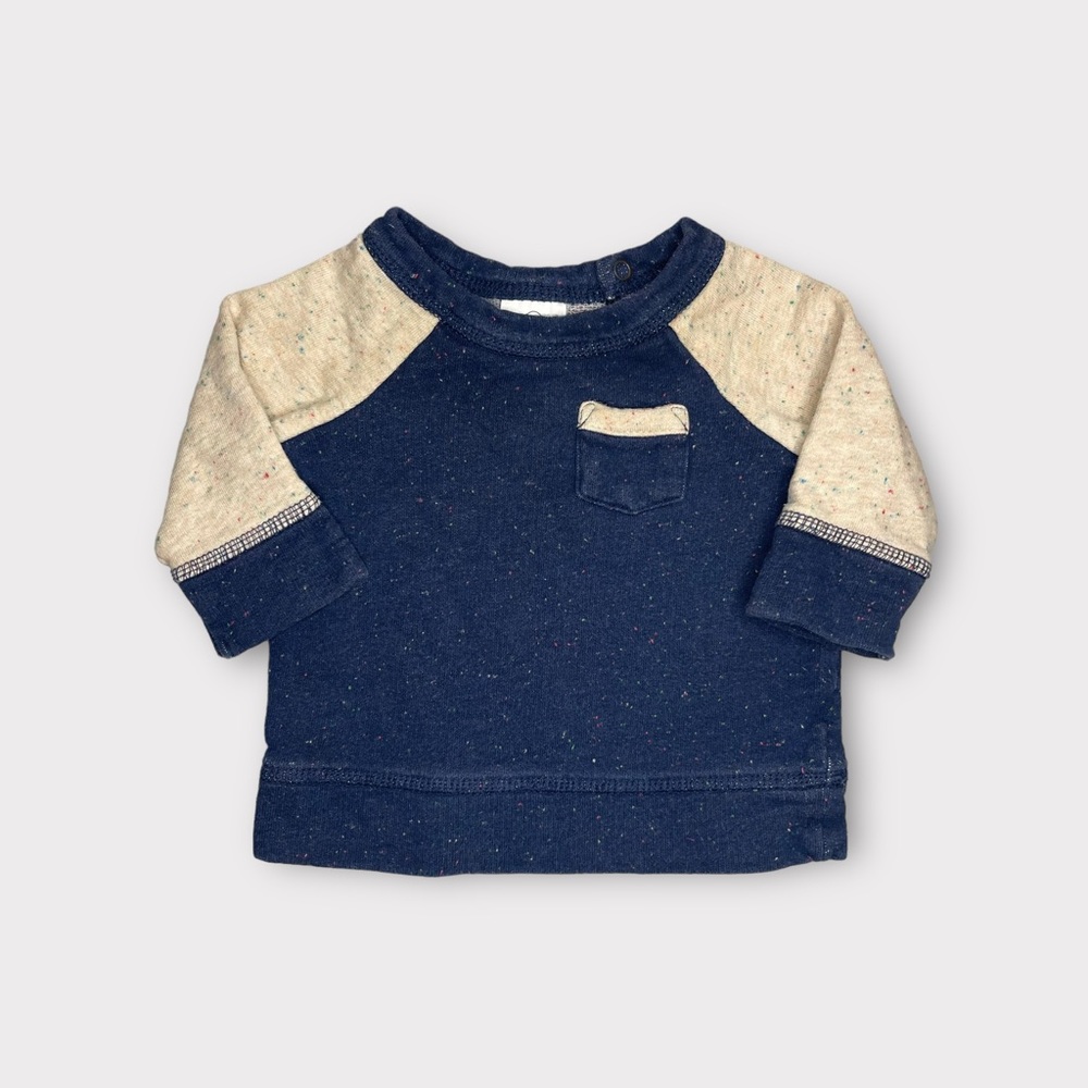 Hanna Andersson Raglan Confetti Pocket Sweater